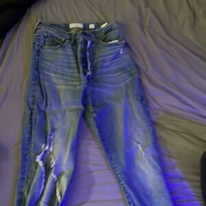 Lucky Brand ripped jeans